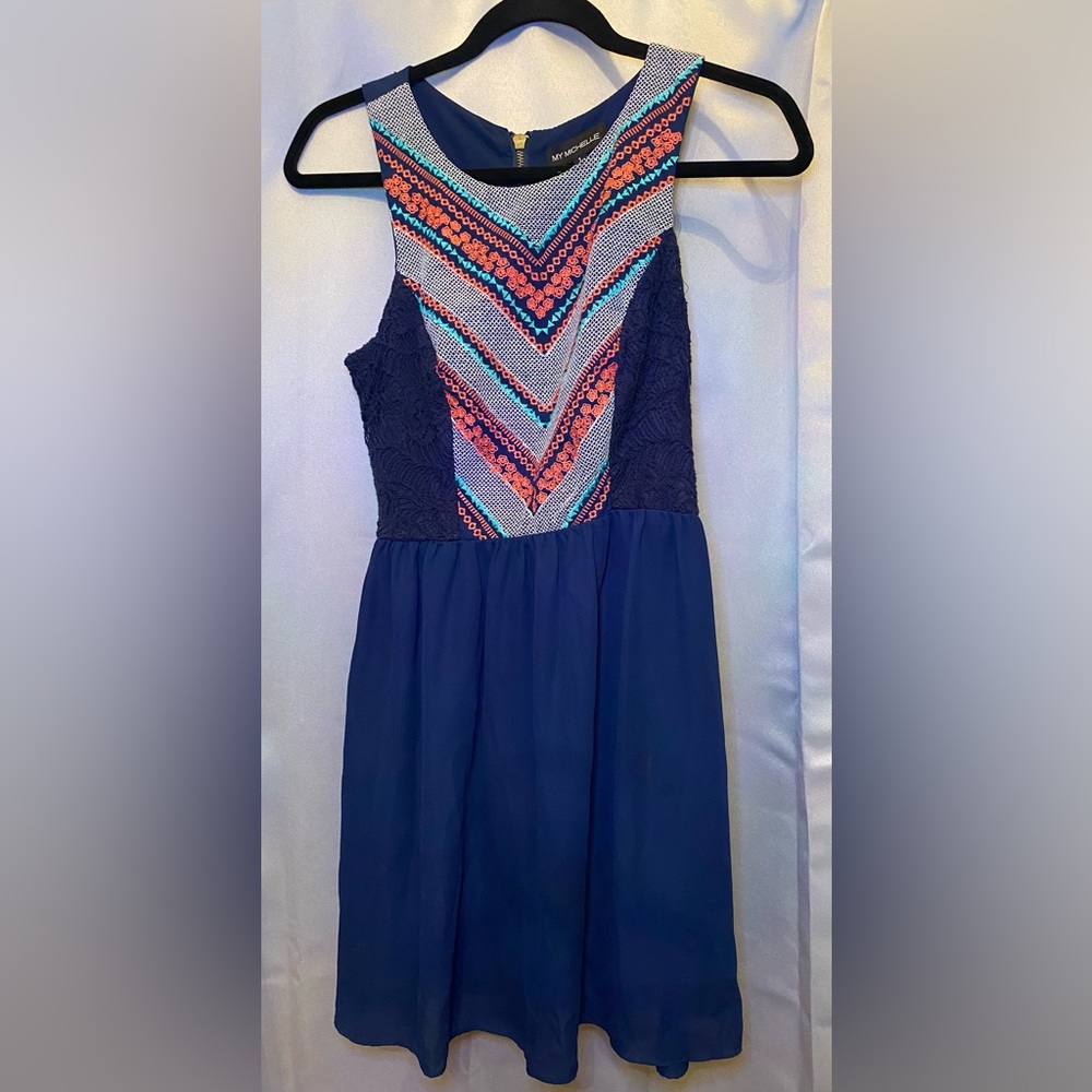 My Michelle Blue Dress size 1
